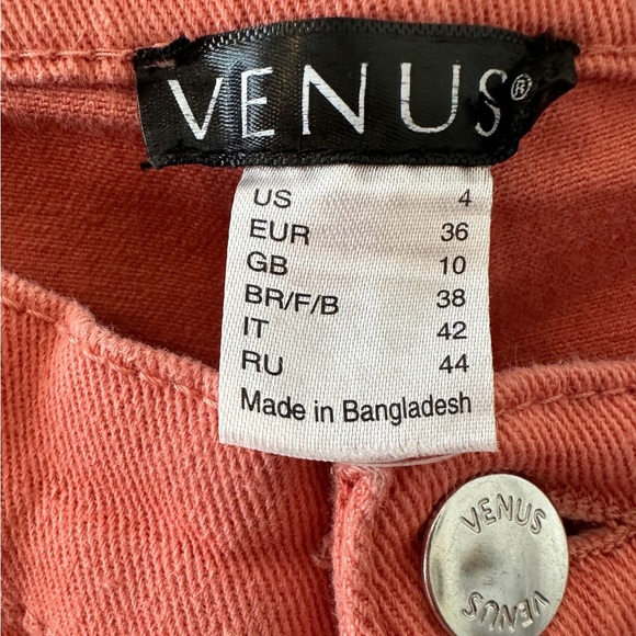 Venus Skinny Jeans Size 4 Coral Colored 
Summer Spring Everyday Casual Cute🔥 - Picture 3 of 6